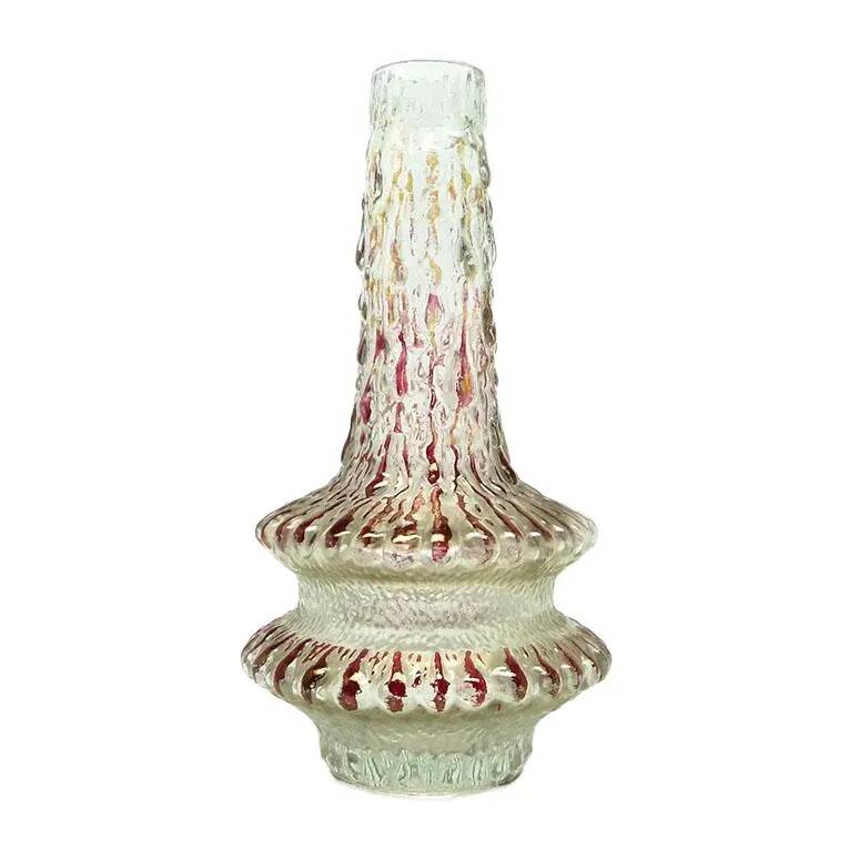 Mid-century modern vase, glass, Finland, 1970s