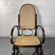 Rocking chair Chair in wood and Cannage from the 70s