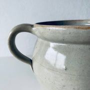 Antique glazed terracotta jug