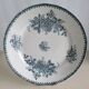 Iron earth dish – very large, round and flat, Sté Amandinoise model Margot