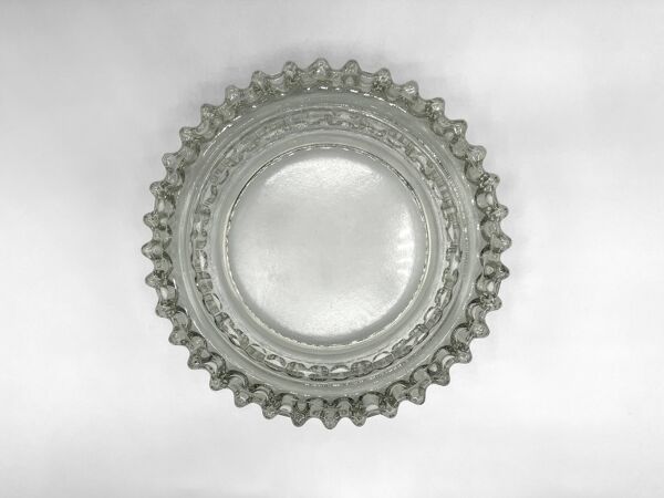 Vide-poche SKLO UNION • Verrerie Hermanova hut • Design Frantisek Vizner  • 1965 • Verre pressé