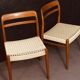 Set of 6 Norwegian Teak Dining Chairs by Alf Aarseth in teak.