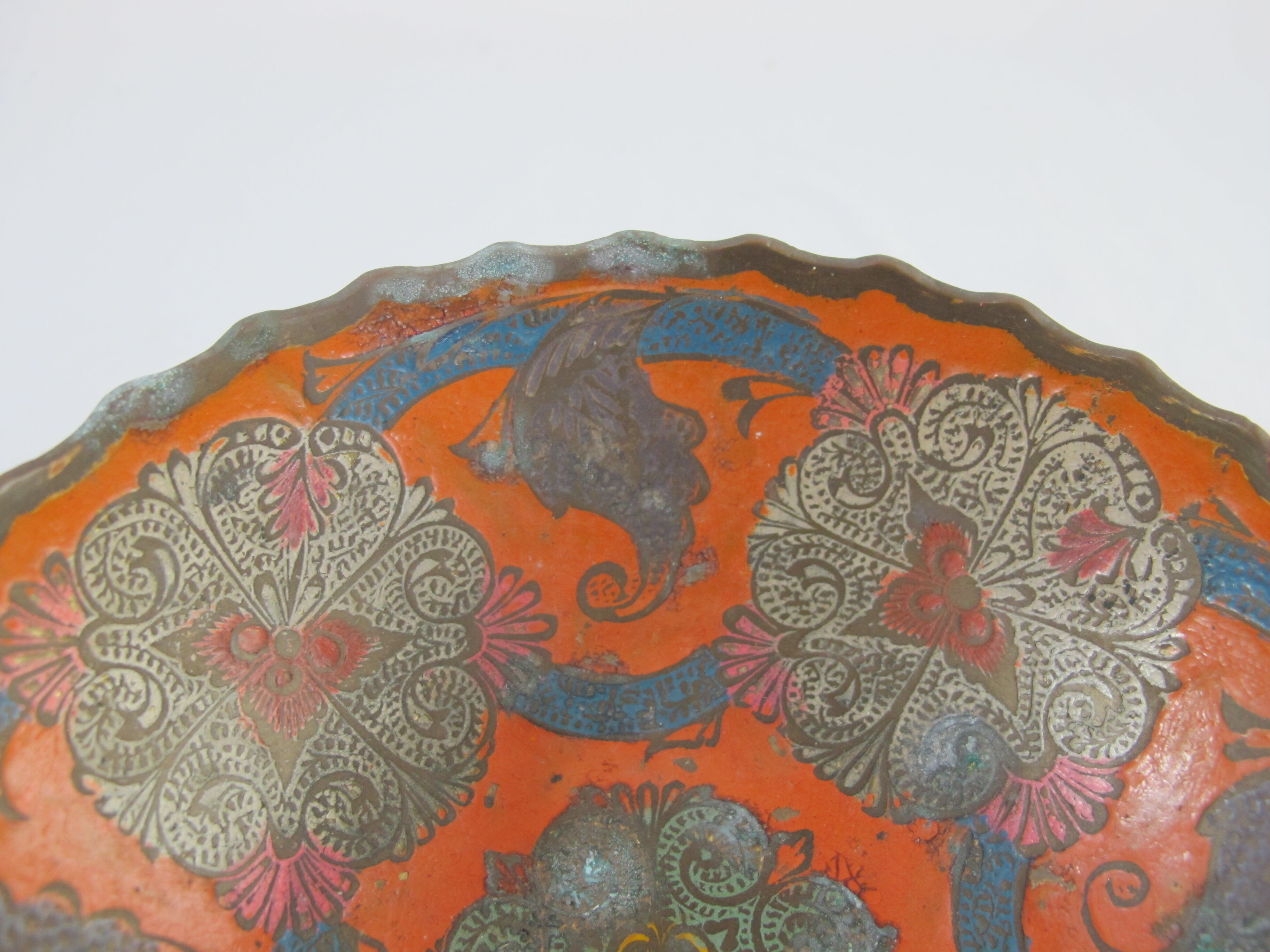 Bowl or empty oriental metal pocket