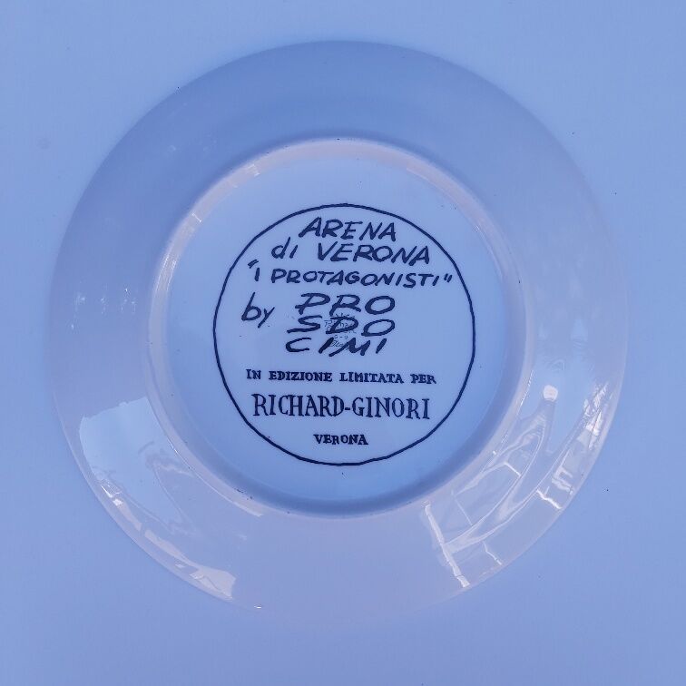 Dish "Arena di Verona" Richard Ginori Prosdocimi