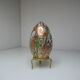 Egg Murano gold leaf Millefiori paper press