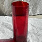 6 colored orangeade glasses