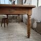Table de ferme en merisier