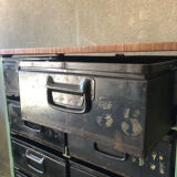 Old trade furniture workshop cabinet