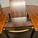 Danish Rosewood Folding Dining Table, 1960s