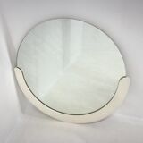 1960's Italian Round Wall Mirror, 80 cm
