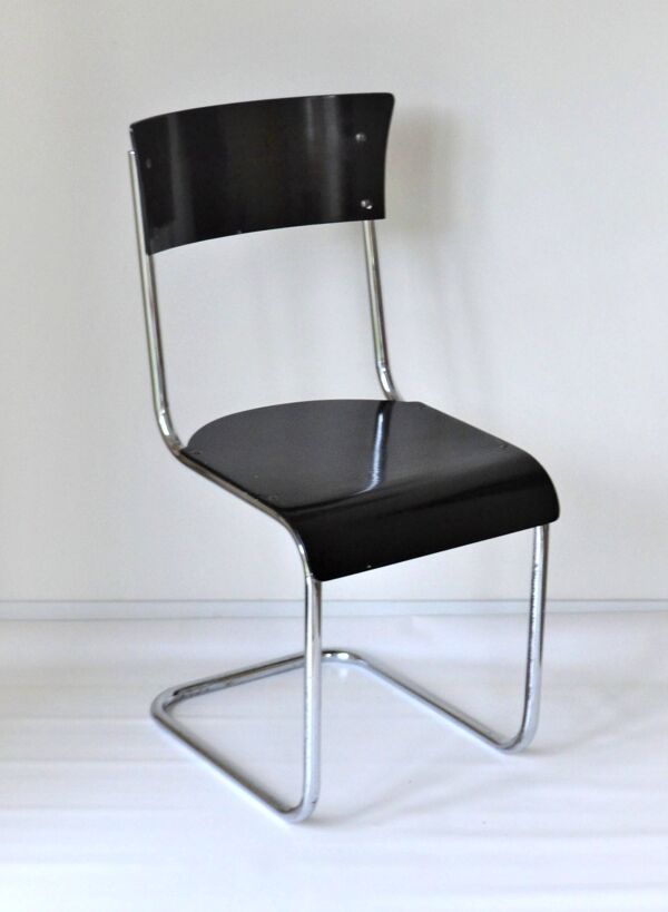 Chaise Bauhaus néerlandaise des années 1930 d'après Mart Stam