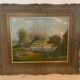 M.deschoot (1899/ 1971 ) oil on canvas countryside landscape