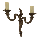Bronze wall lamp