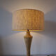 Vintage stone lamp reconstituted 1970