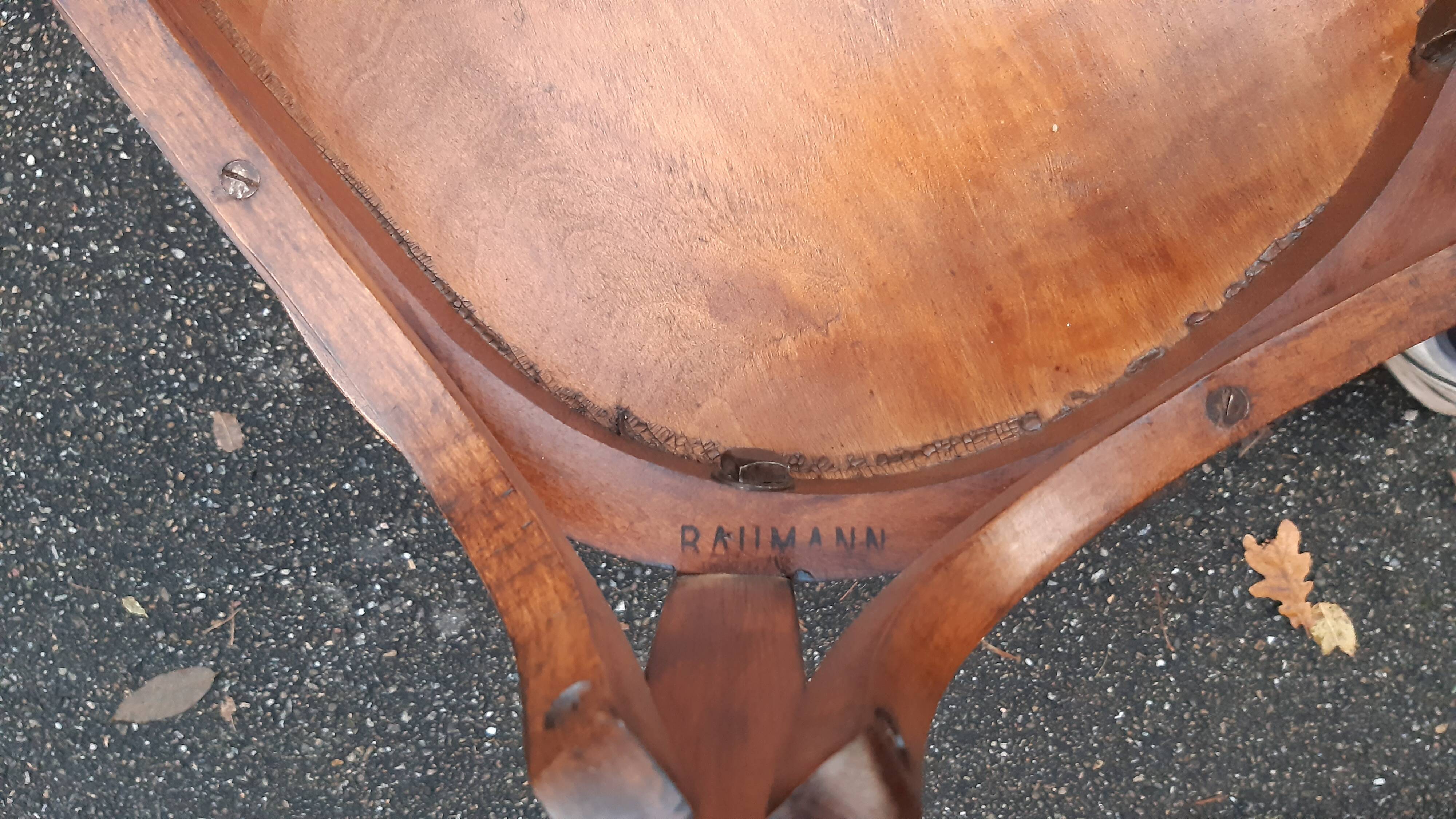 Set of 3 Baumann bistro chairs