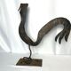 Vintage sculpture metal G. Raveneau circa 1970