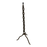 Wrought iron floor lamp 50s