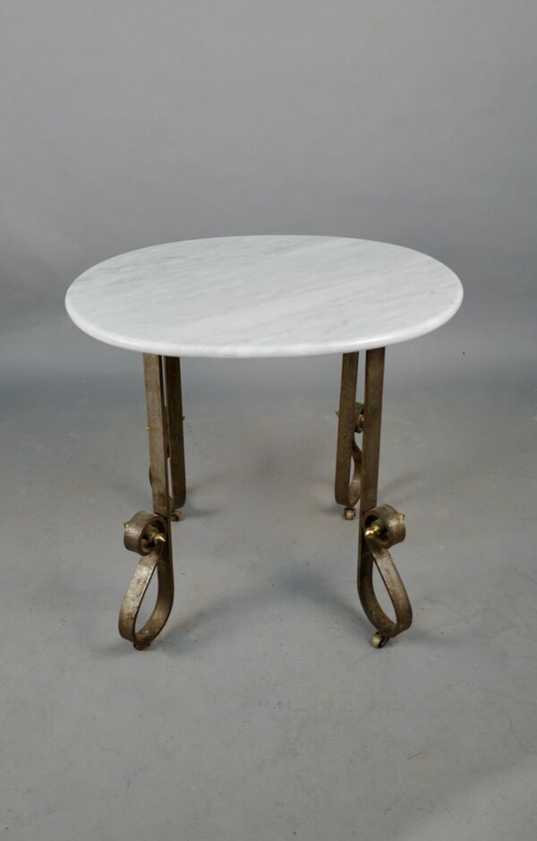 Desserte art deco dessus marbre