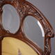 1900 three-leaf mahogany screen by Felix Bernard