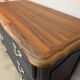 Vintage walnut commode refurbished