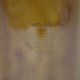 Grand plat vintage en céramique Domino Design by Sarreguemines