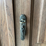 Carved oak sideboard