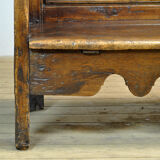 Antique walnut bench, Southern France / Northern Spain, 17th–18th century