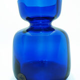 Cobalt blue vase from Holmegaard