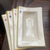 1950s Square Ace Ashtray