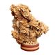 Exceptional rose des sables on a trimmed stem.