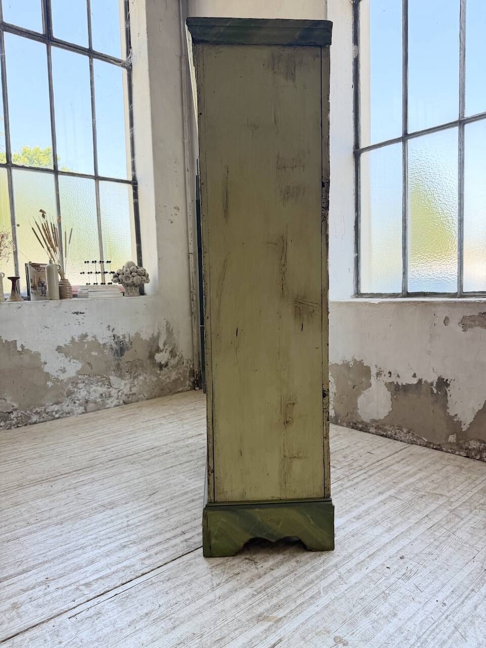 Armoire polychrome alsacienne 1800