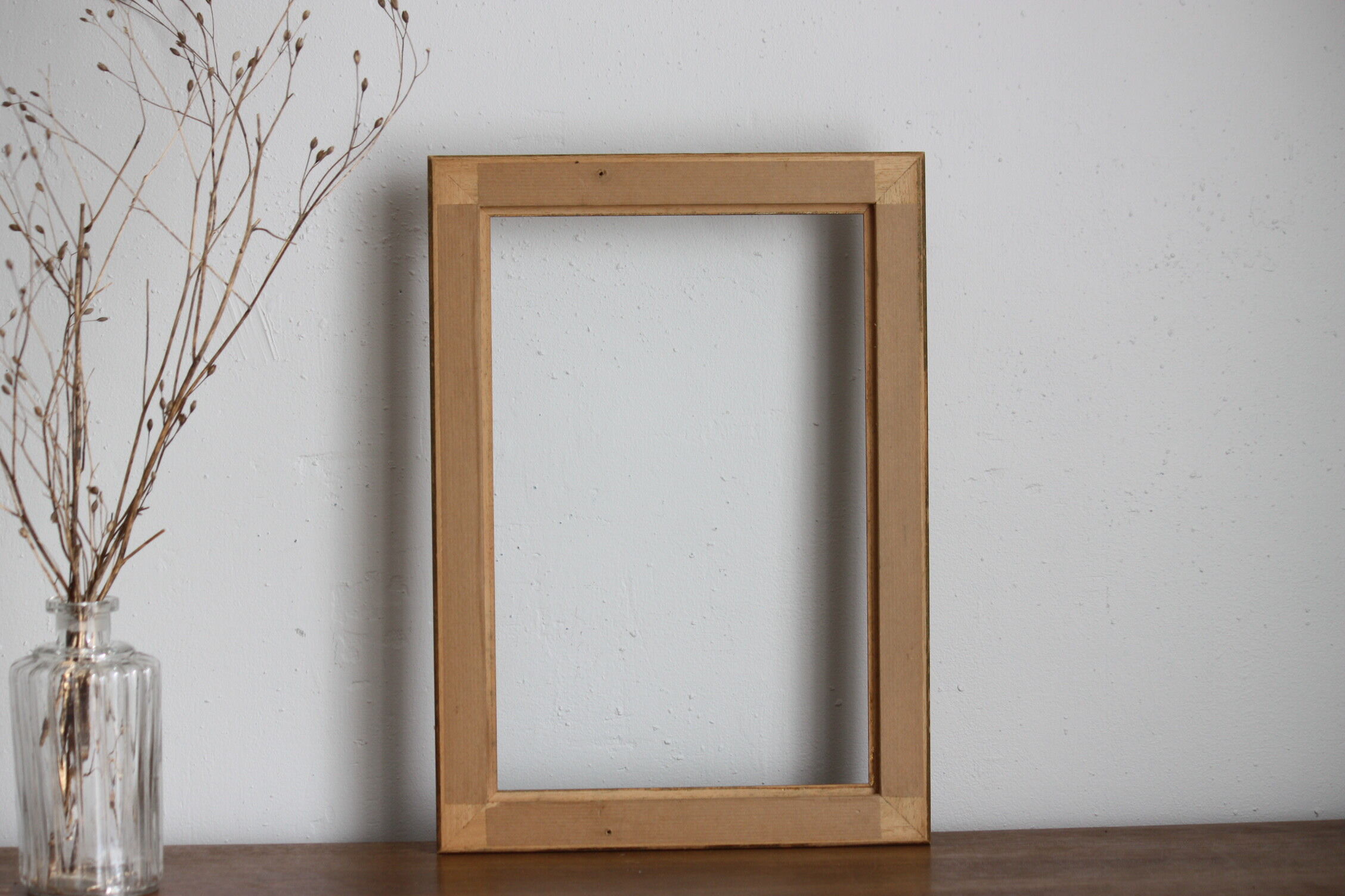 Gilded wood frame