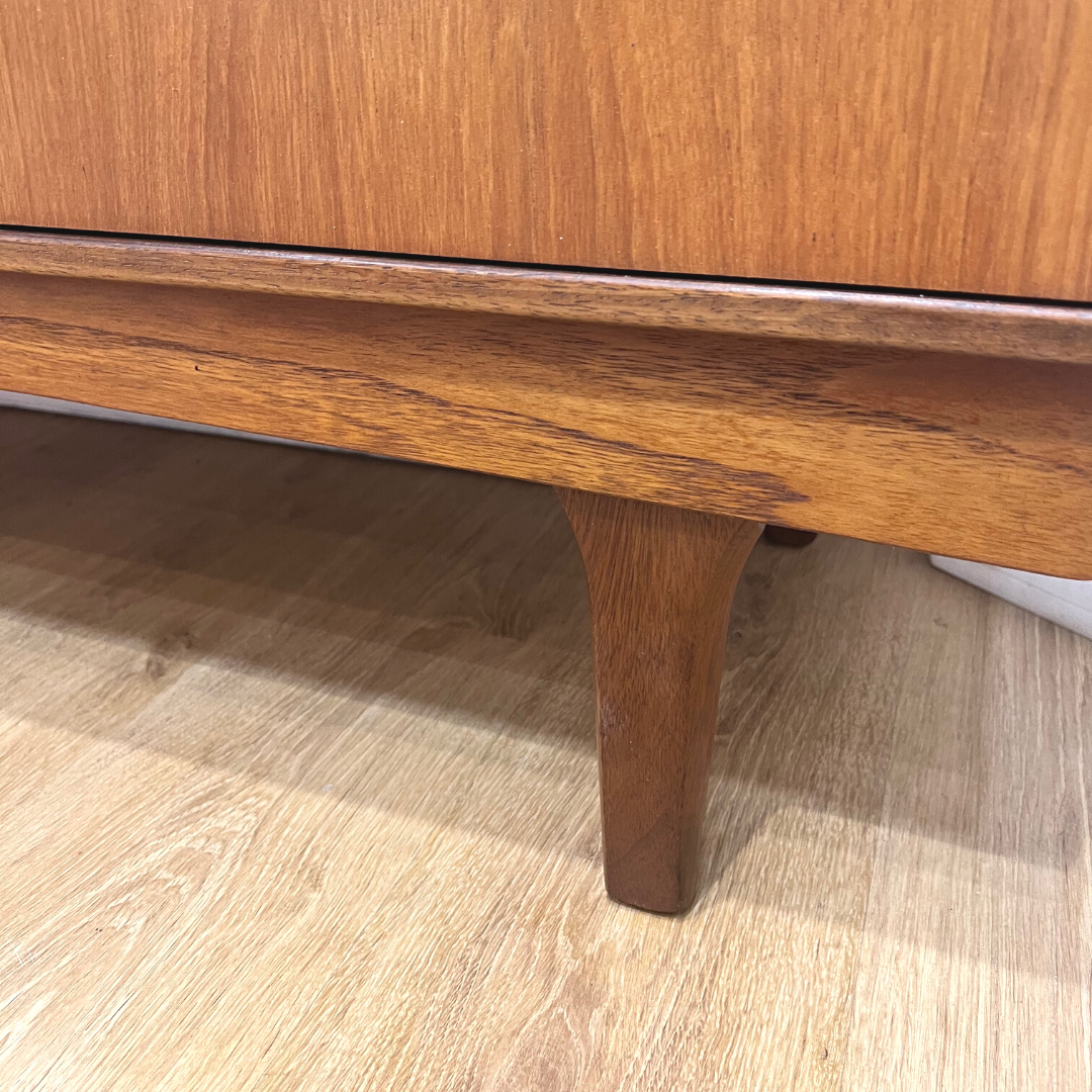 Teak and rosewood row