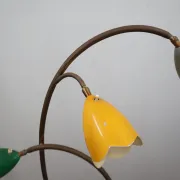 1950s Italian Biancardi e Jordan brass floor lamp