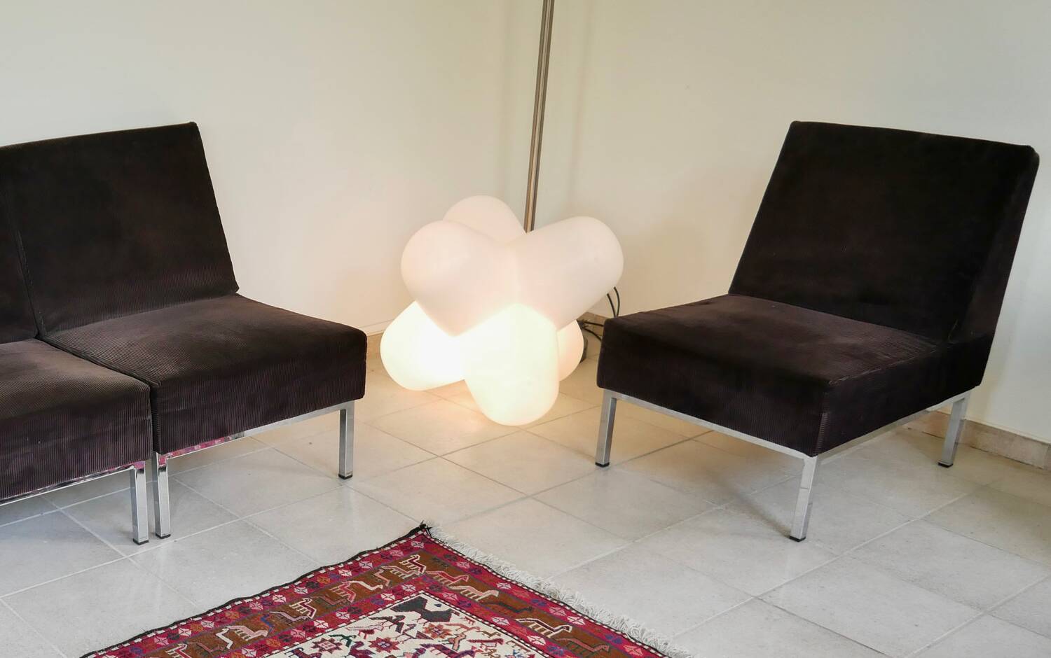 Set of modernist modular armchairs