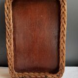 Rattan tray