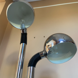 Floor lamp balls chrome 1970 italian