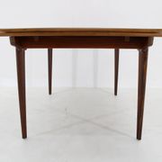 1960s Danish Wooden Extendable Dining Table