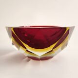 Cenicero in Murano crystal by Flavio Poli años 60