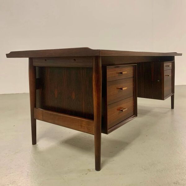 Bureau de direction en palissandre par Arne Vodder pour Sibast, 1960