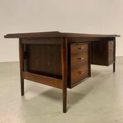 Bureau de direction en palissandre par Arne Vodder pour Sibast, 1960