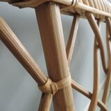 rattan bench