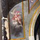 Interieur d'eglise - tableau italien  du milieu du XIXe siecle