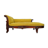 Meridian bench or recamier Napoleon III era mahogany