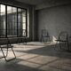 Vintage Mid-Century Modern Minimalist Black Metal Åland Chair from Ikea