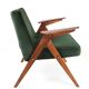 Green Olive Bunny Armchair by Józef Chierowski, 1970s