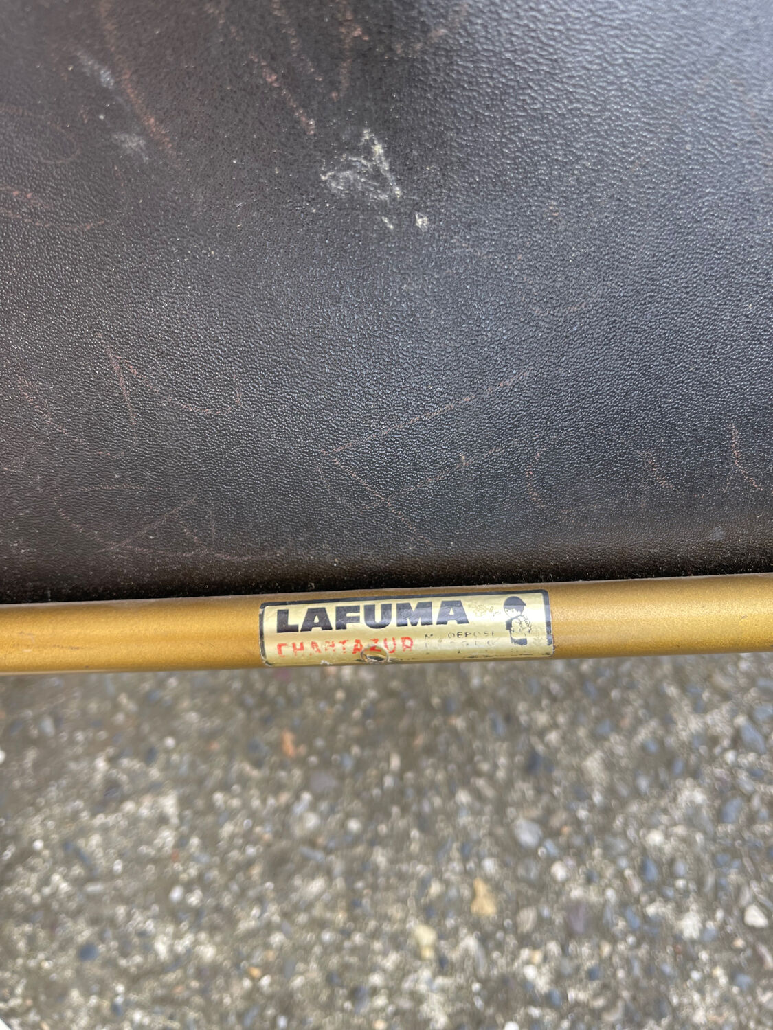 Chaises pliantes lafuma vintage