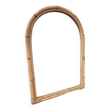 Light color bamboo mirror 85X60