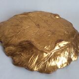 Empty Pocket leaves gilded terracotta