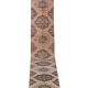 Vintage Turkish hallway rug 81x722 cm